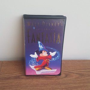 Disney VHS 2/$10 or 6/$20 Fantasia (black case)